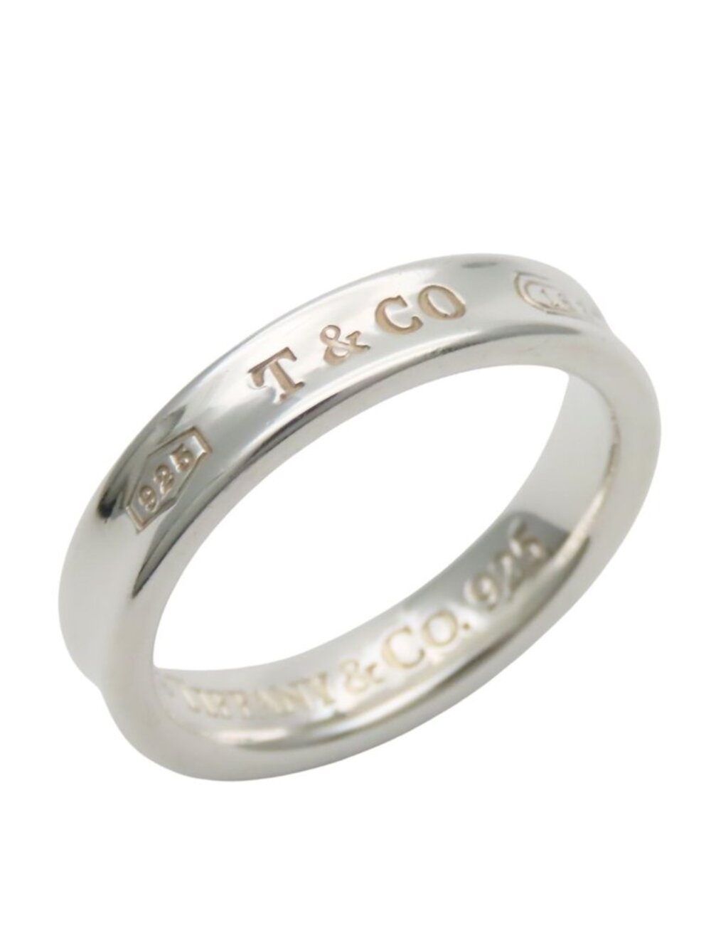 Tiffany & Co Ring Narrow 925 Sterling Silver - Picture 1 of 11